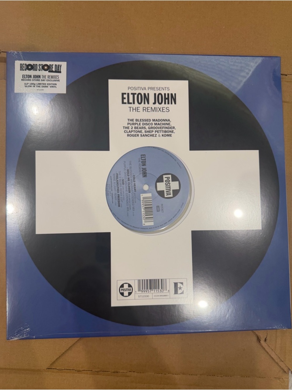 Elton John The Remixes RSD 2026 Glow In The Dark Vinyl SEALED Limited Rare